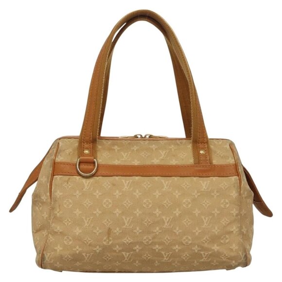LOUIS VUITTON Monogram Mini Josephine PM Hand Bag Beige M92416 LV Auth 132759 - Picture 2 of 16